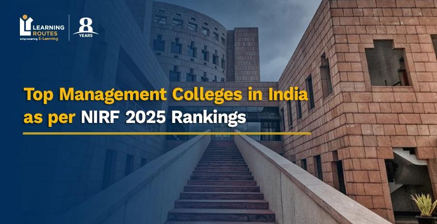 Top Management Colleges in India as per NIRF 2025 Rankings